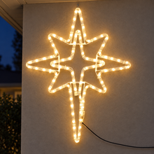 57CM Bethlehem Star Christmas Light Decoration with 90 LED Lights