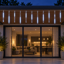 12M Meteor Shower Lights with 960 Cool White LEDs
