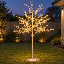 5FT Warm White LED Twig Christmas Tree – 304 LEDs