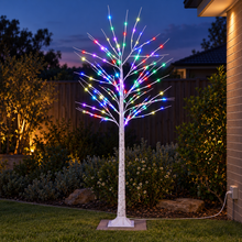 6FT RGB LED Twig Christmas Tree with Remote Control