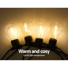 77M LED Festoon String Lights with 80 Warm White Bulbs