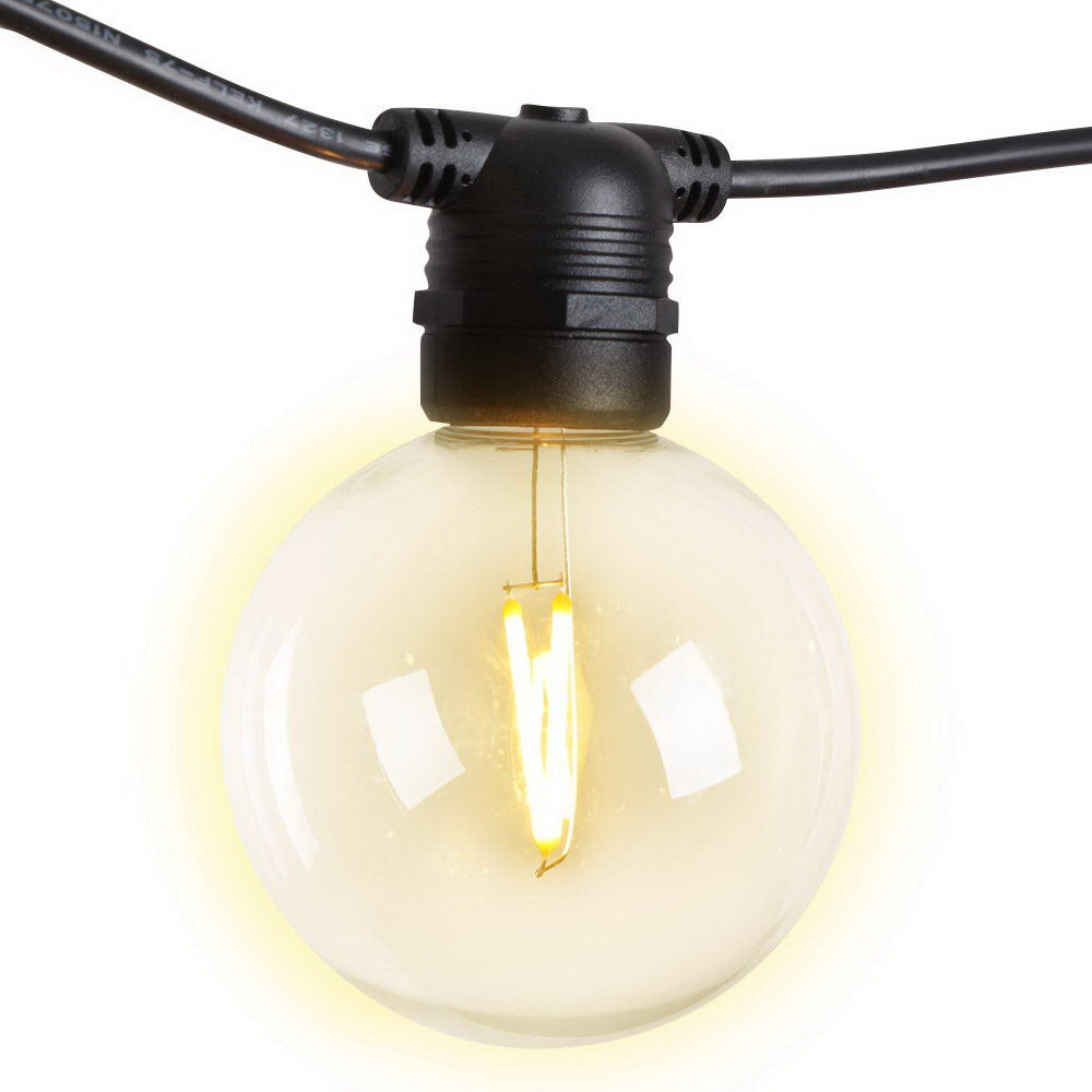 77M Outdoor Warm White Festoon String Lights