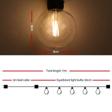77M Outdoor Warm White Festoon String Lights