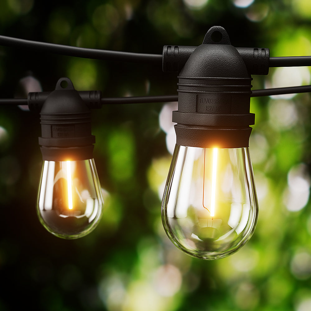 73M Festoon String Lights with 80 Warm White Bulbs