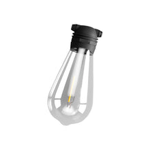 50M Solar Festoon String Lights – 50 Bulbs, Warm White LED