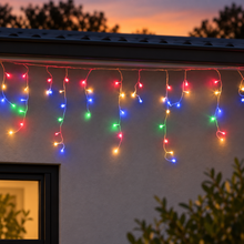 20M Icicle Lights with 800 Multicolour LEDs
