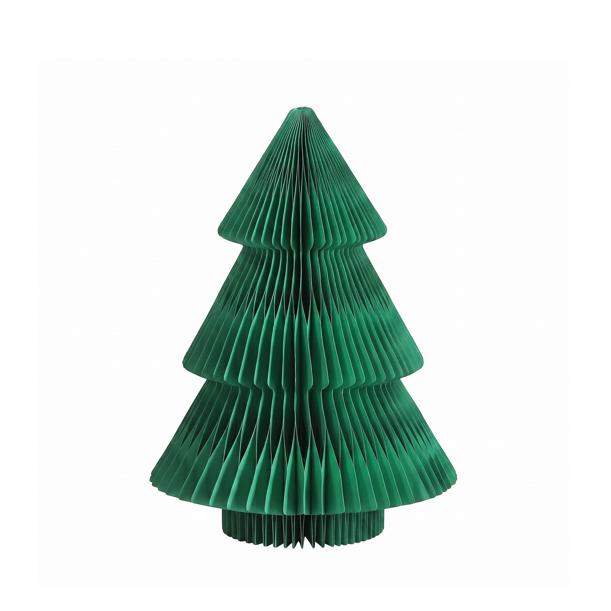 47CM Foldable Paper Christmas Tree with Star Topper & Ornament Set