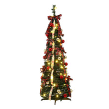 5FT Pre-Lit Pop-Up Christmas Tree with 80 LED