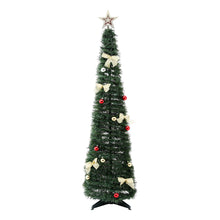 5FT Pre-Lit Pop-Up Christmas Tree with 50 Multicolour LED