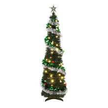 5FT Pre-Lit Pop-Up Christmas Tree with 50 Warm White LED