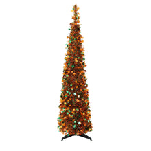 5FT Gold Maple Leaf Pop-Up Christmas Tree