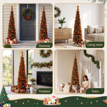 5FT Gold Maple Leaf Pop-Up Christmas Tree