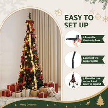 6.5FT Pre-Lit Pop-Up Christmas Tree with 150 LED