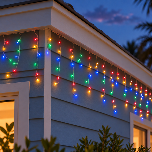 50M Multi-Coloured Christmas String Lights 500 LED