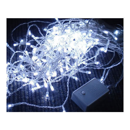 7.8M White Icicle Christmas Lights – 200 LEDs