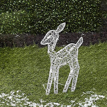 LED Reindeer Family Christmas Decoration – 3 Piece Acrylic Set