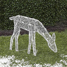LED Reindeer Family Christmas Decoration – 3 Piece Acrylic Set