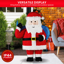81CM Santa Display with 90 LED Lights