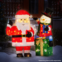 81CM Santa Display with 90 LED Lights