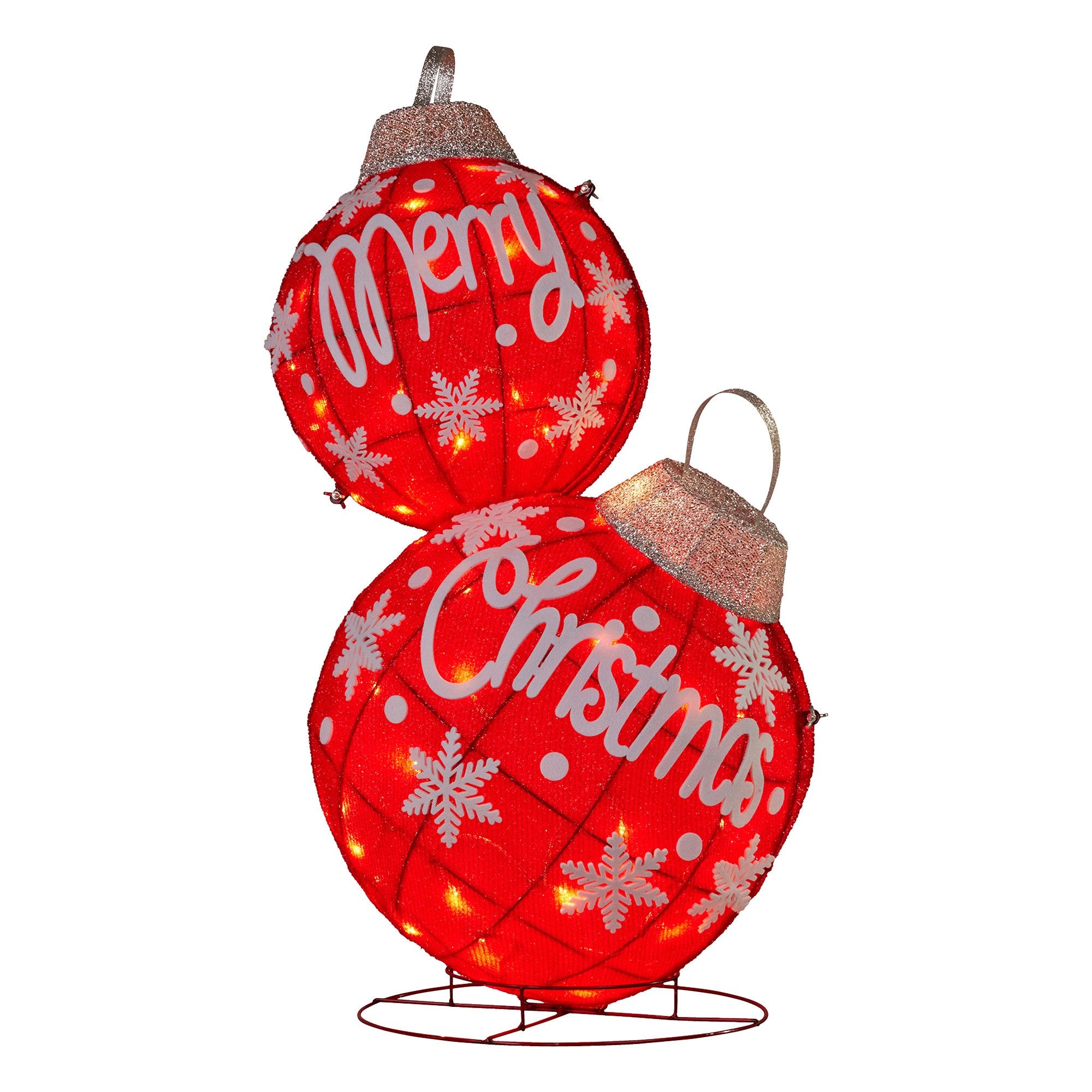 90CM Bauble Motif Light – Warm White LEDs 50 Lights
