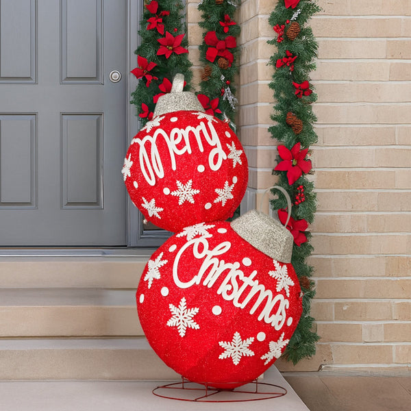 90CM Bauble Motif Light – Warm White LEDs 50 Lights