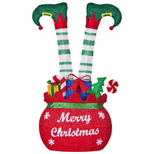 86CM Elf Motif Light in Gift Sack – Warm White LEDs 60 Lights