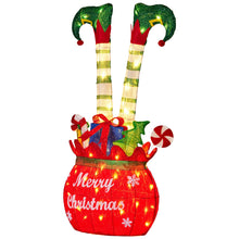 86CM Elf Motif Light in Gift Sack – Warm White LEDs 60 Lights