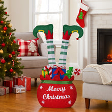 86CM Elf Motif Light in Gift Sack – Warm White LEDs 60 Lights