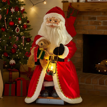 3.6FT Animated Musical Santa Christmas Decoration – LED Lantern