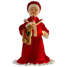 3.6FT Animated Musical Mrs Claus Christmas Decoration – LED Candle