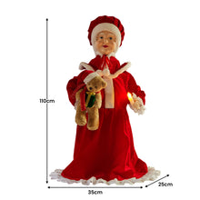 3.6FT Animated Musical Mrs Claus Christmas Decoration – LED Candle
