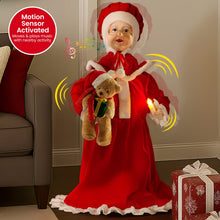 3.6FT Animated Musical Mrs Claus Christmas Decoration – LED Candle