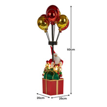 60cm LED Santa Balloon Christmas Decoration – Micro Lights Display