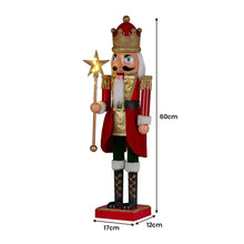 60cm Animated Musical Nutcracker Christmas Decoration – LED Staff