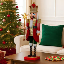 60cm Animated Musical Nutcracker Christmas Decoration – LED Staff