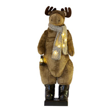 5FT Animated Musical Christmas Moose Decoration – LED Lantern