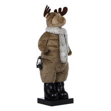 110cm Animated Musical Christmas Moose Decoration – LED Lantern