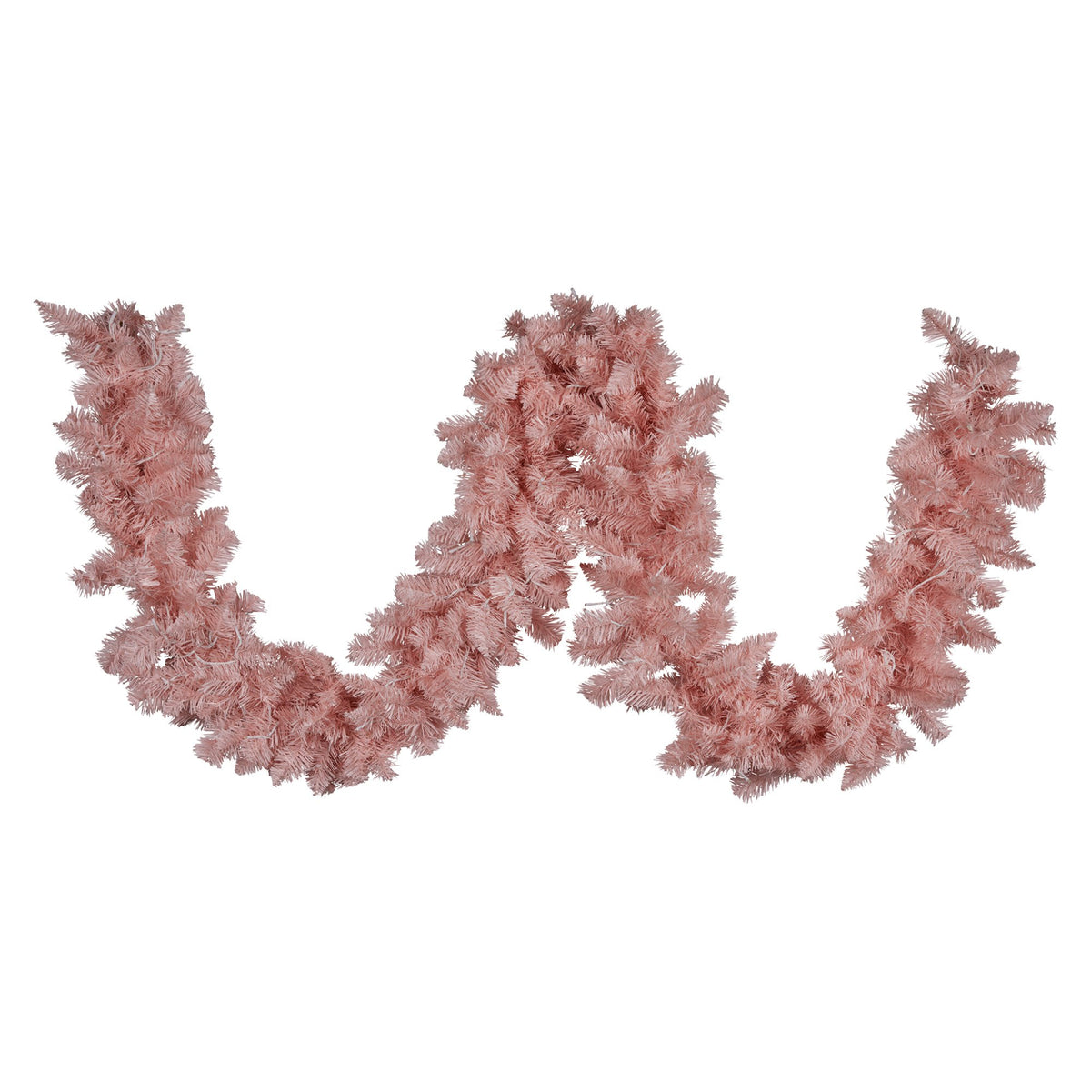 2.7M Pink Christmas Garland with 100 LED Lights