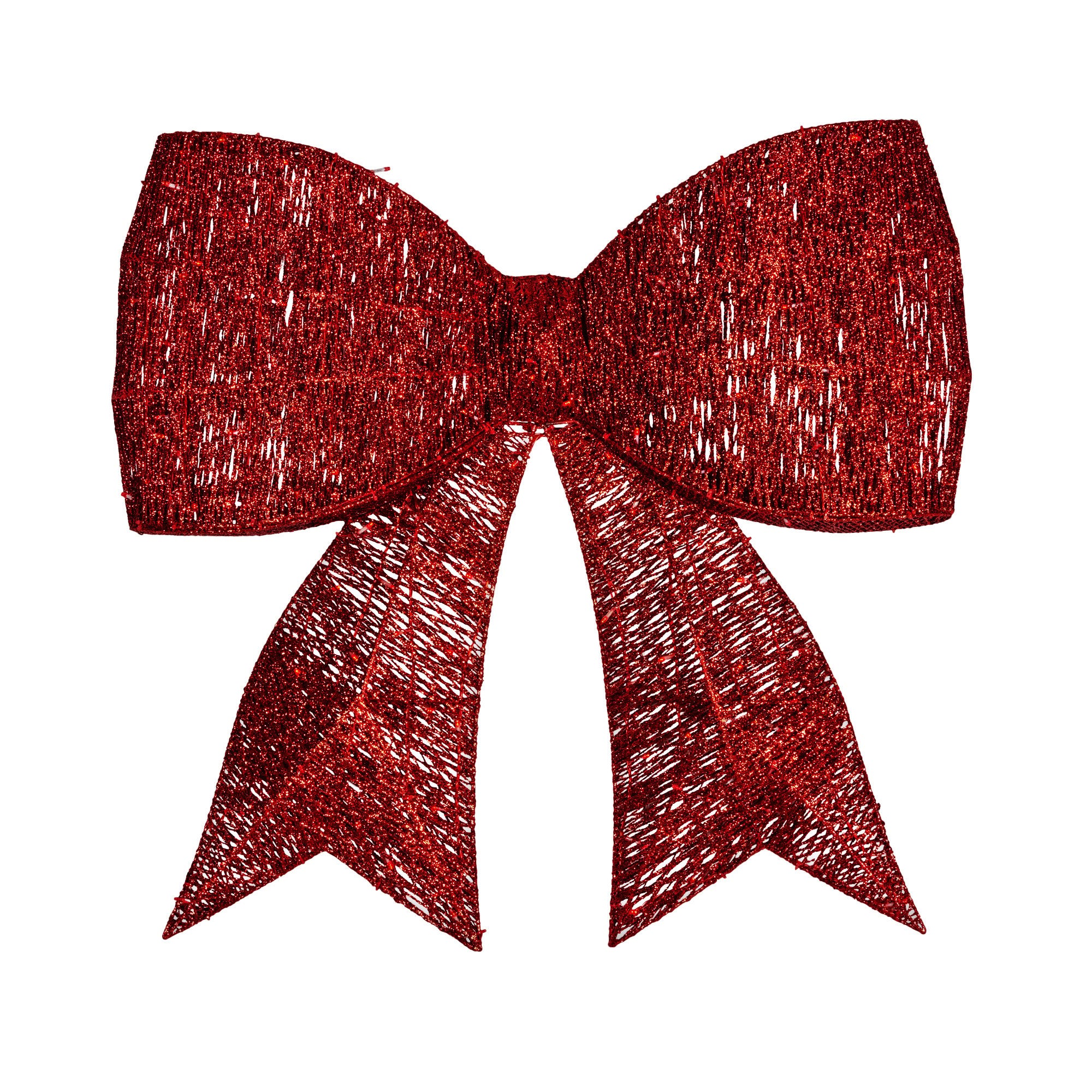 91CM Christmas Bow Motif Light Display – 220 Red LED Lights
