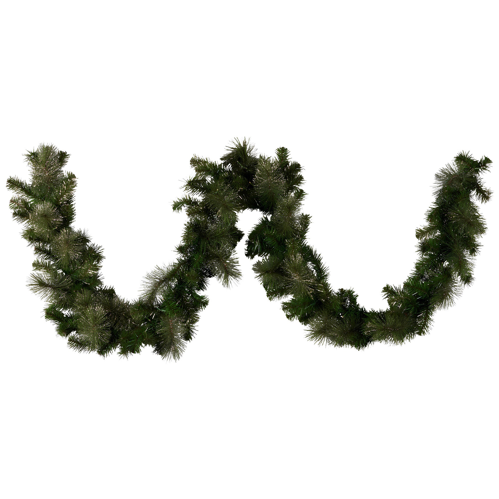 2.7M Pre-Lit Christmas Garland – 150 Tips, 70 LED Gold Glitter