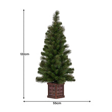 4FT Pre-Lit Glitter Gold Christmas Tree with 100 Multi-Function LEDs