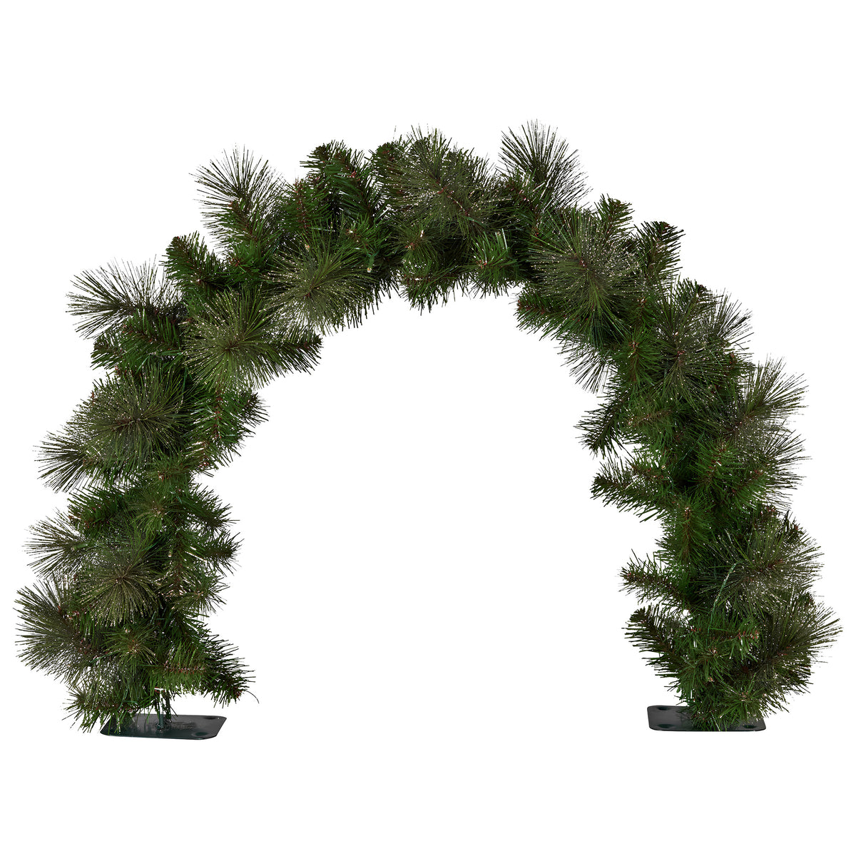 60CM Pre-Lit Tabletop Christmas Arch with Multi-Function LEDs