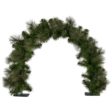 60cm Pre-Lit Christmas Archway Garland – 124 Tips, 50 LED