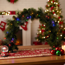 60cm Pre-Lit Christmas Archway Garland – 124 Tips, 50 LED