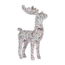 112cm Animated Reindeer Christmas Decoration – 80 LED Multi Colour