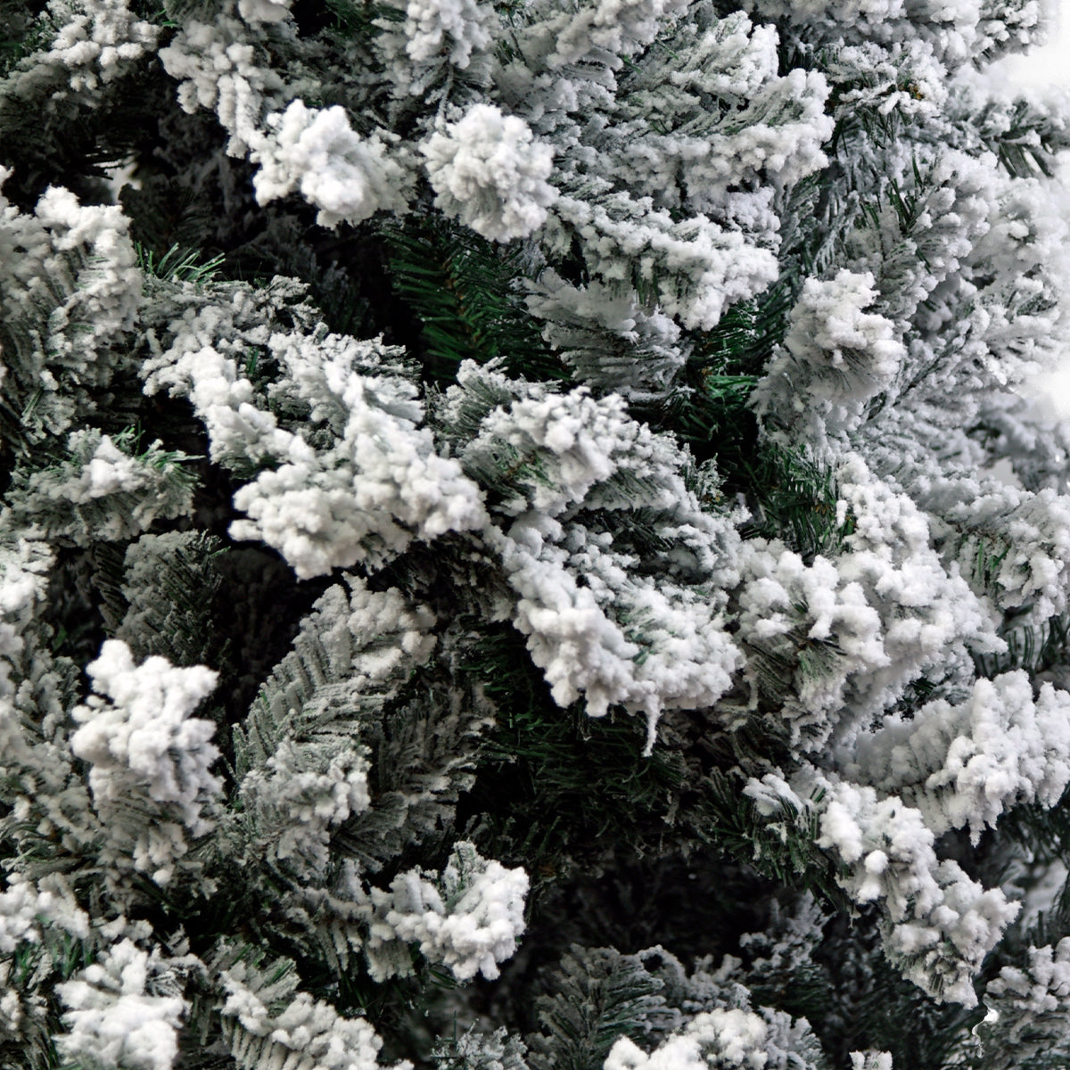 5FT Snow-Flocked Christmas Tree with 550 Tips
