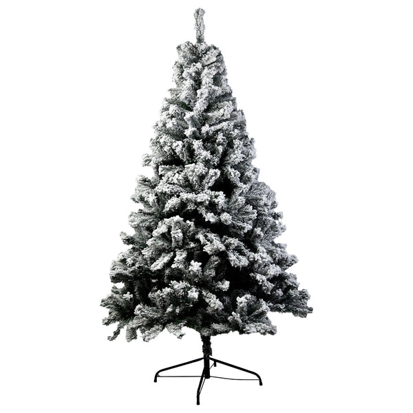 8FT Snow-Tipped Christmas Tree – 1500 Tips, Unlit