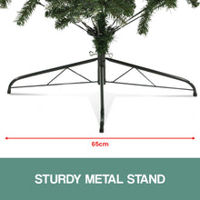 9FT Pre-Lit Snow-Tipped Christmas Tree with Pine Cones