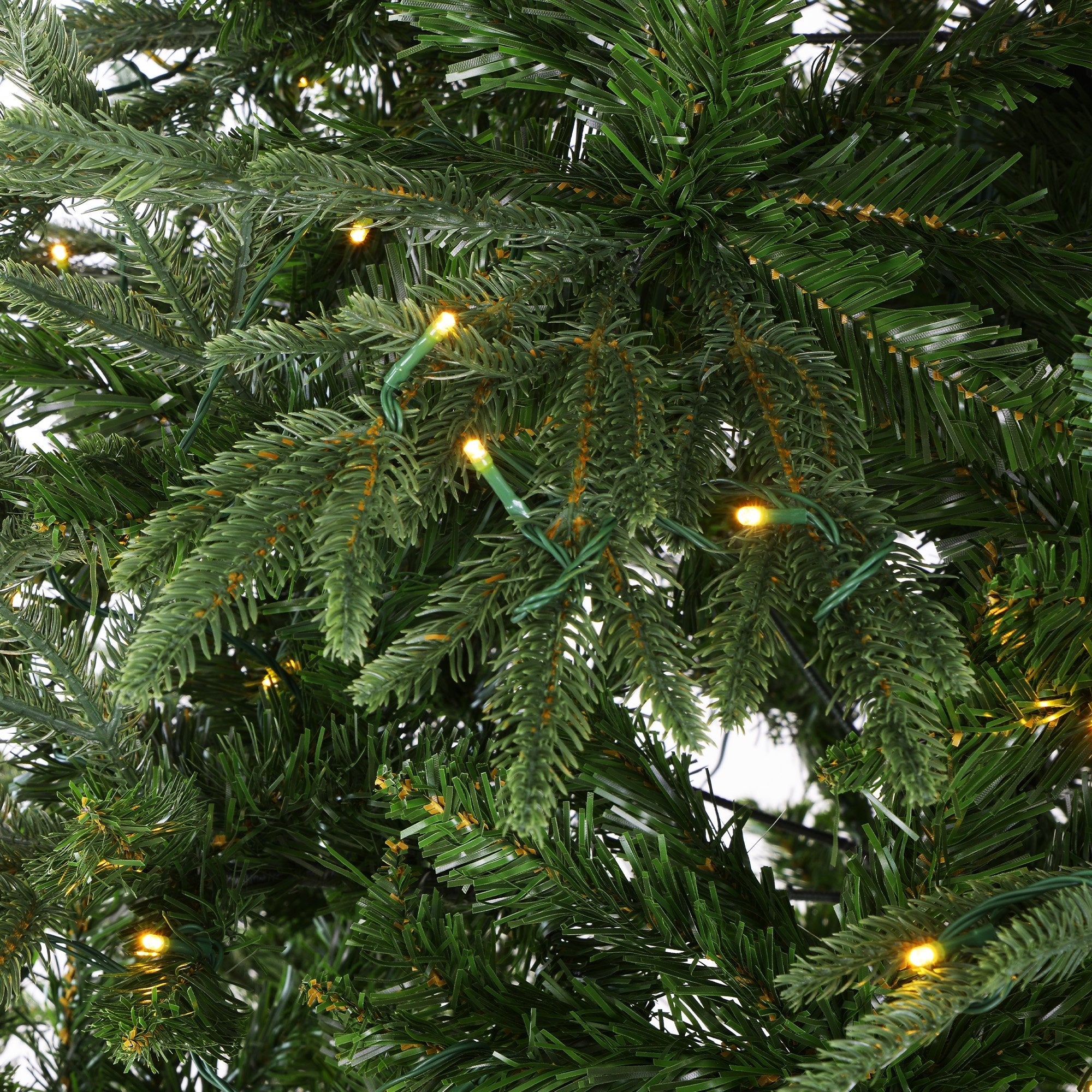 4FT Pre-Lit Everglow Fir Christmas Tree with 150 LED Lights