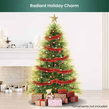 4FT Pre-Lit Everglow Fir Christmas Tree with 150 LED Lights